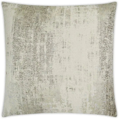 Aurora Ice Brown Throw Pillow With Insert