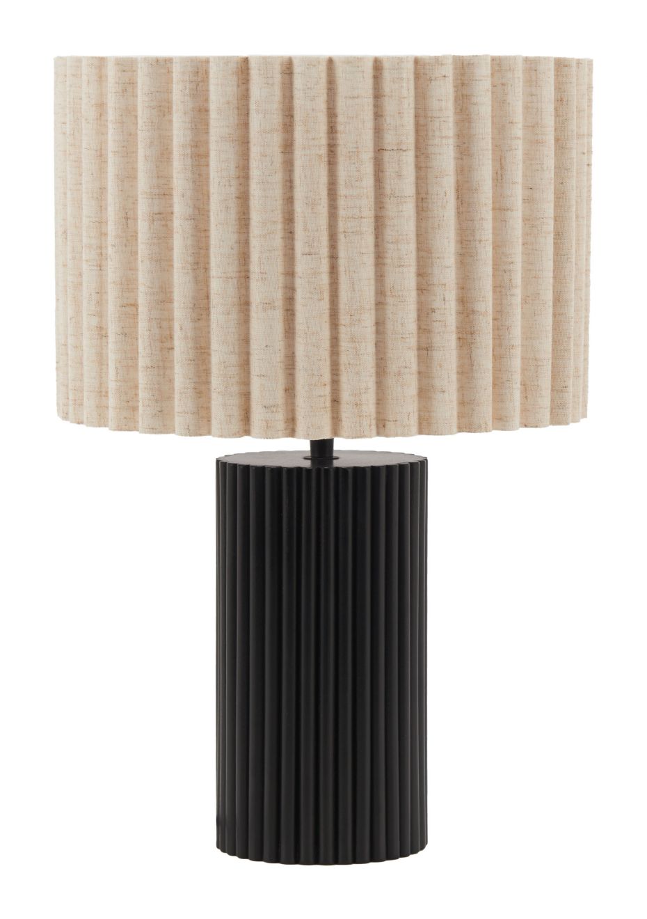 Aurora Steel Black Table Lamp