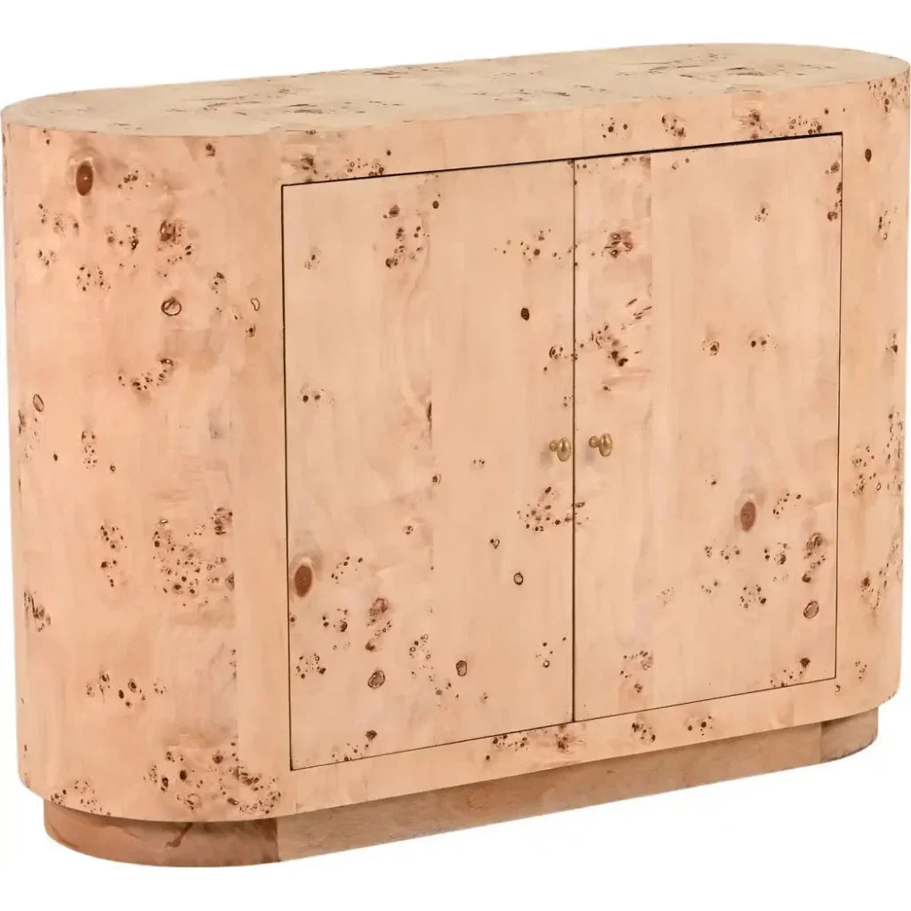 Avandrae Burl Wood Accent Cabinet