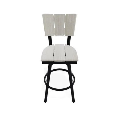 Avant Balcony Height Armless Swivel Outdoor Chair