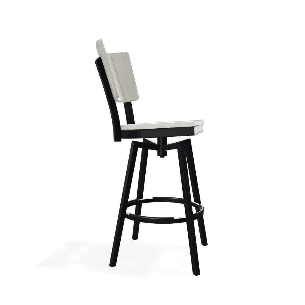 Avant Balcony Height Armless Swivel Outdoor Chair