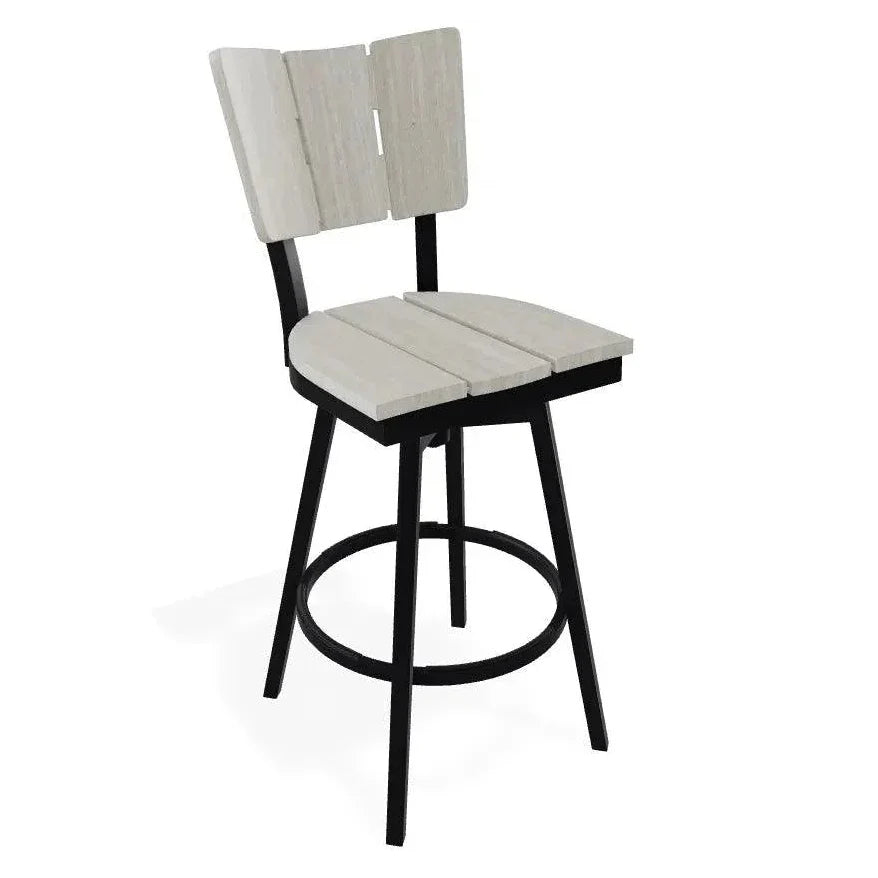 Avant Balcony Height Armless Swivel Outdoor Chair