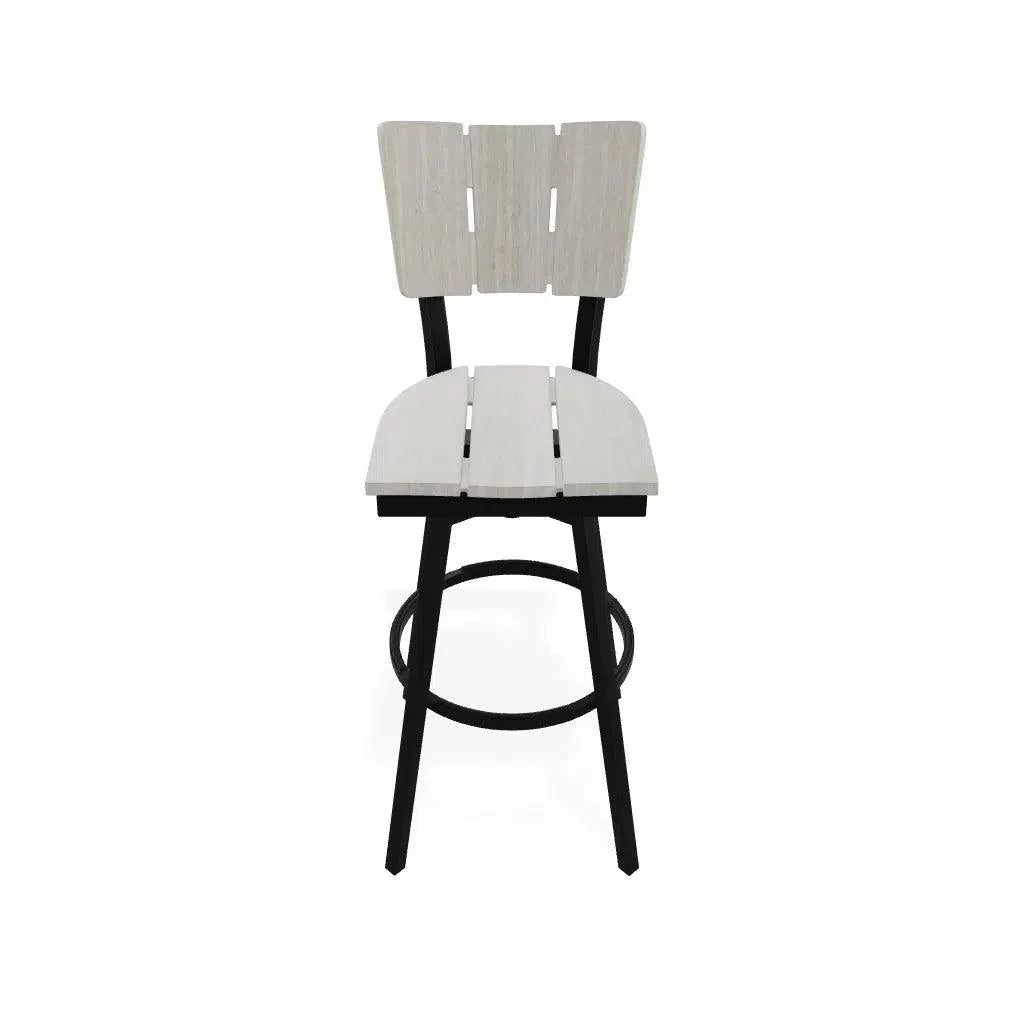 Avant Armless Swivel Outdoor Bar Height Chair
