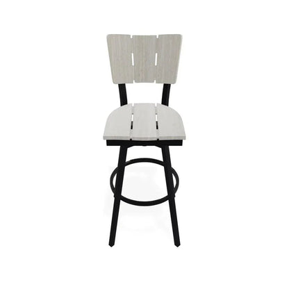 Avant Armless Swivel Outdoor Bar Height Chair