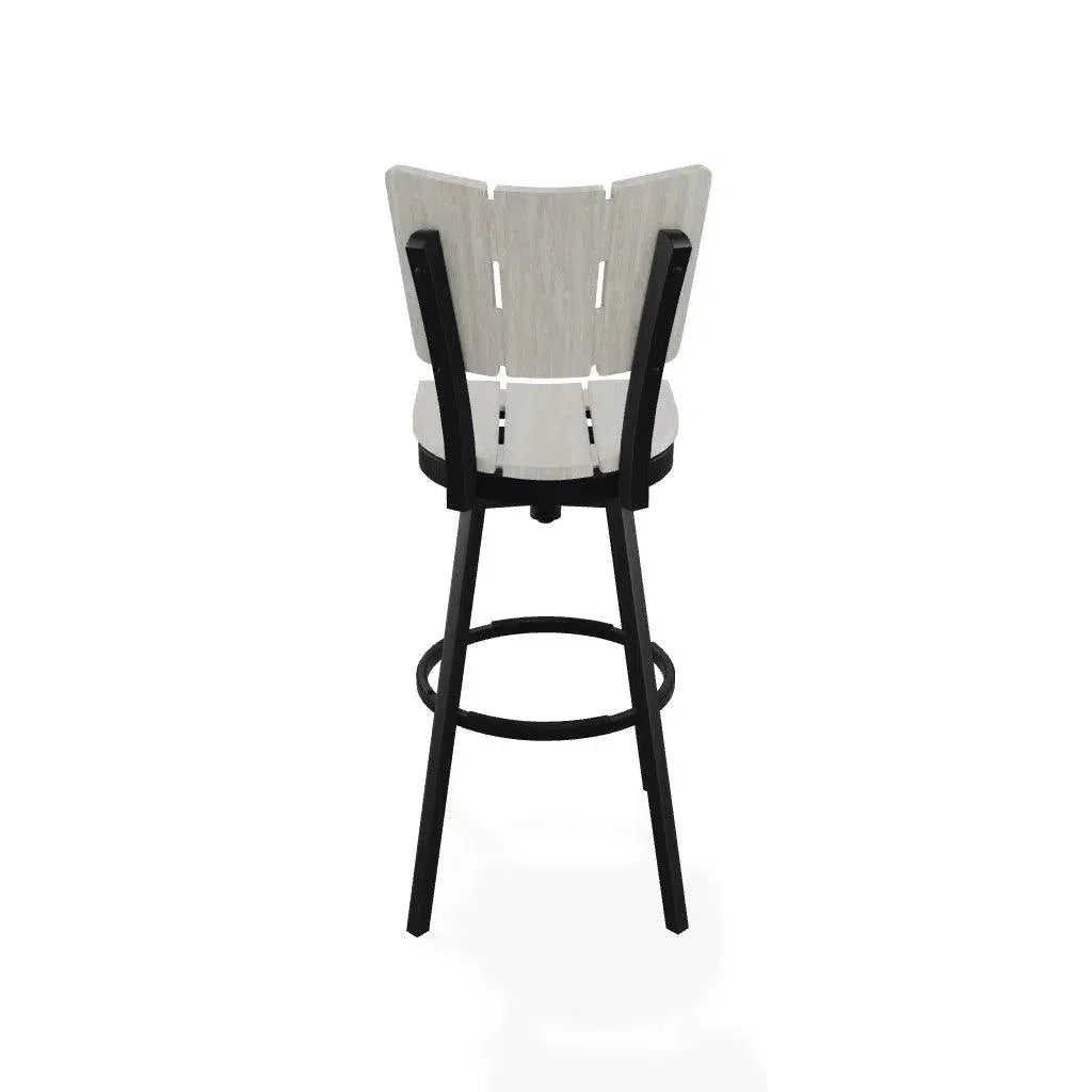 Avant Armless Swivel Outdoor Bar Height Chair
