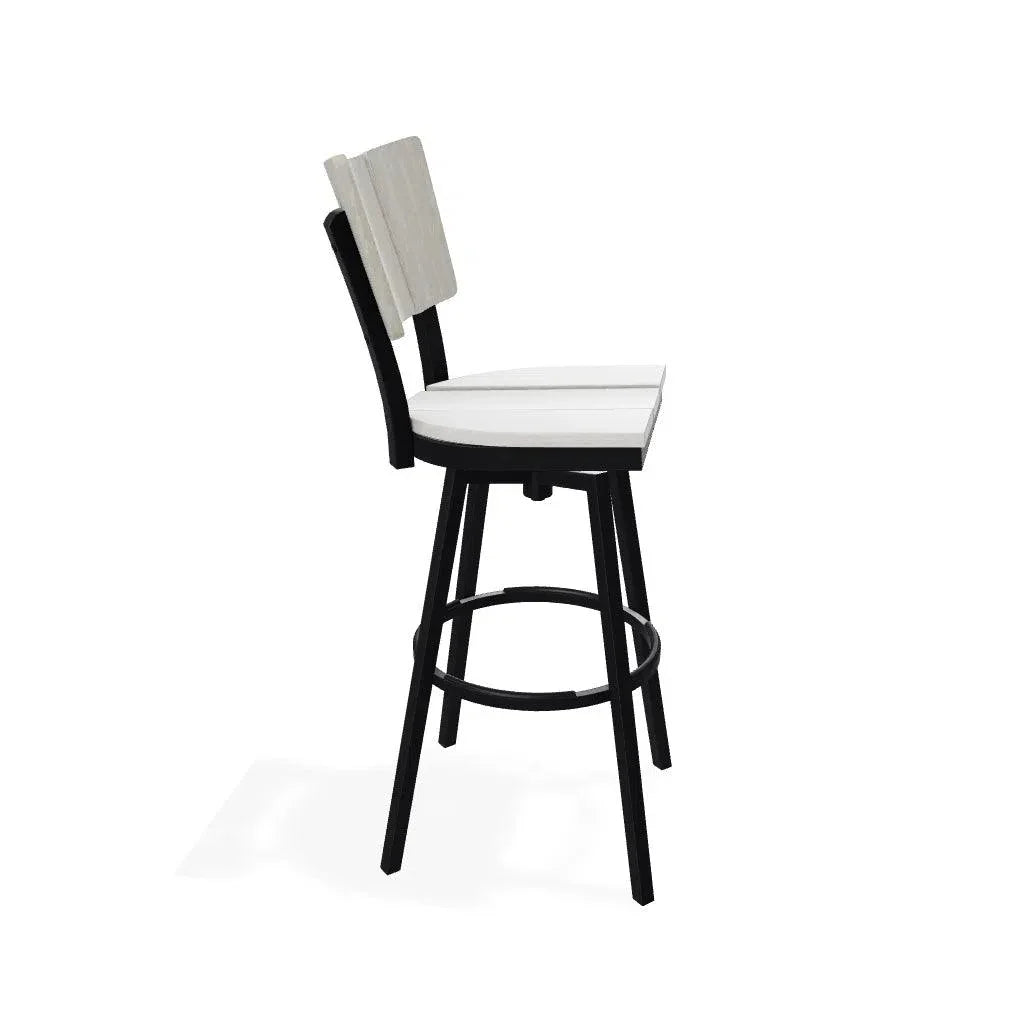 Avant Armless Swivel Outdoor Bar Height Chair