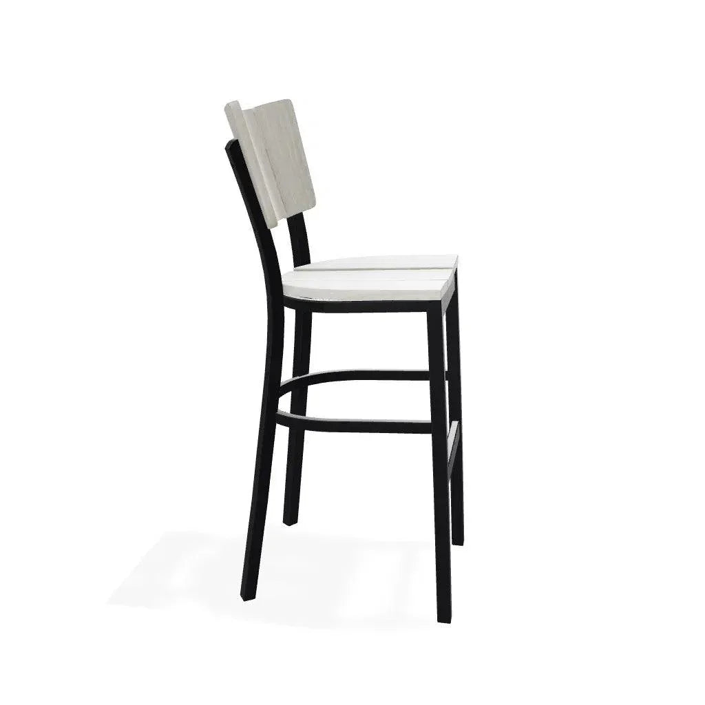 Avant Bar Height Stacking Armless Outdoor Chair