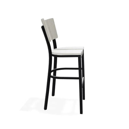 Avant Bar Height Stacking Armless Outdoor Chair