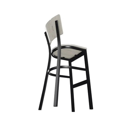 Avant Bar Height Stacking Armless Outdoor Chair