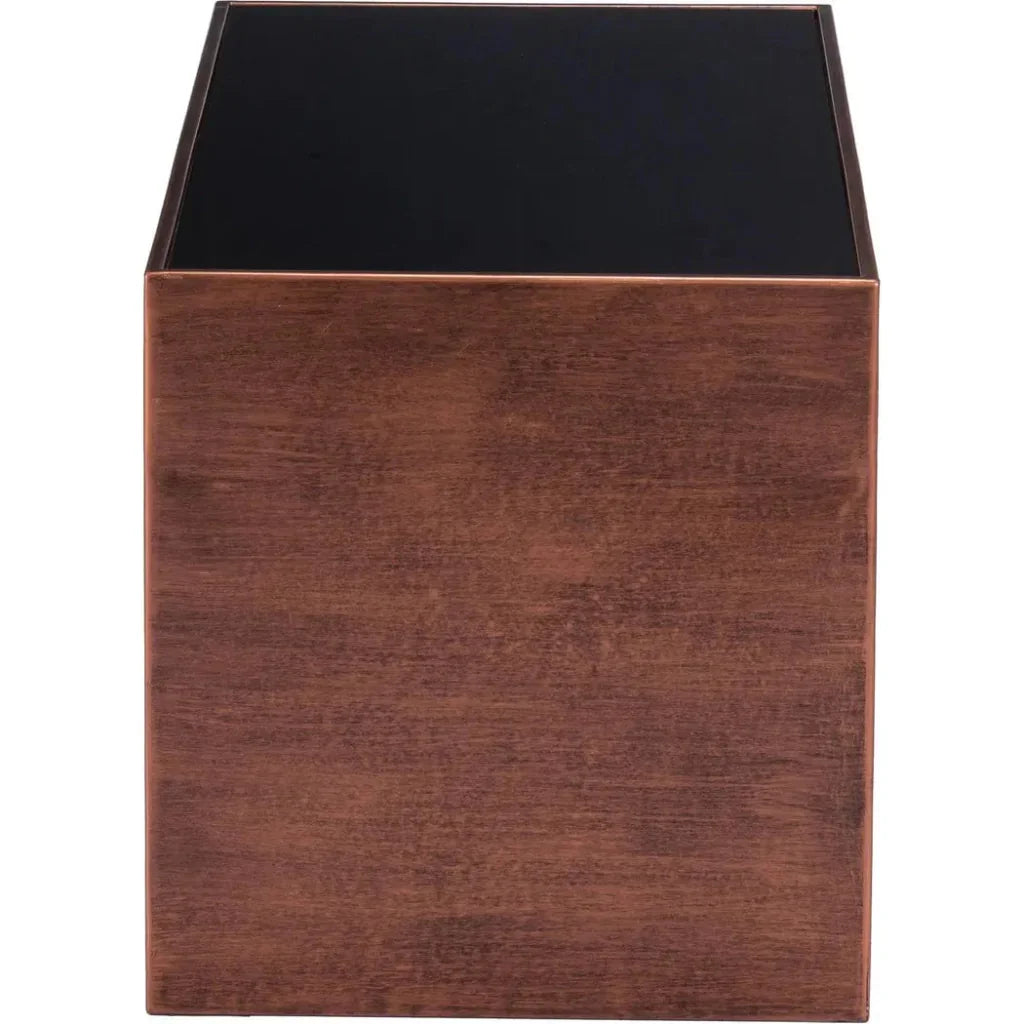 Aveiro Coffee Table Copper & Black