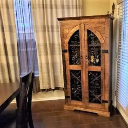 Avendor Arched Double Door Home Bar Cabinet