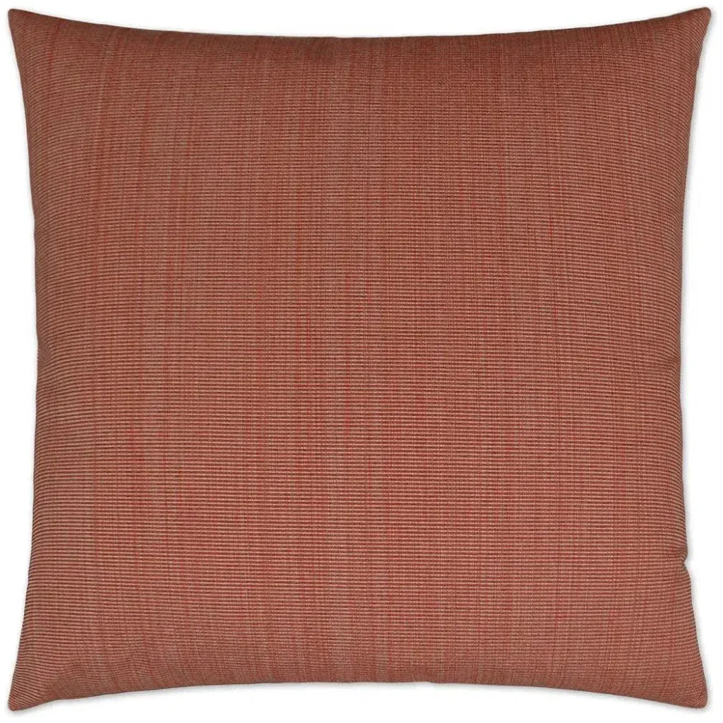 Avery Salmon Red Throw Pillow With Insert