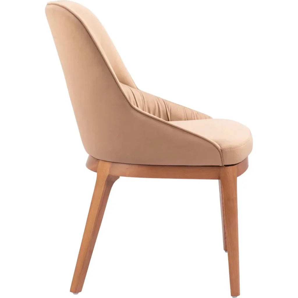 Ayr Fabric Armless Dining Chair 2PC