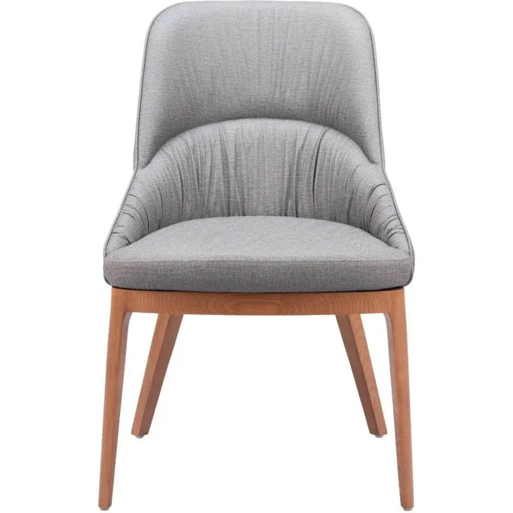 Ayr Fabric Armless Dining Chair 2PC