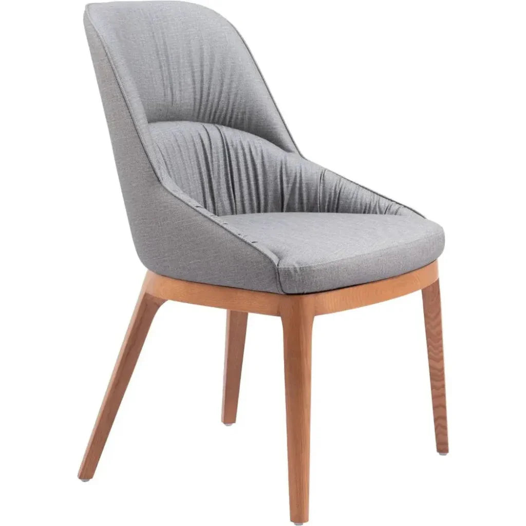 Ayr Fabric Armless Dining Chair 2PC