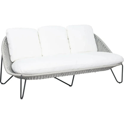 Azores 3 Seat Sofa - Coconut White Outdoor Couch