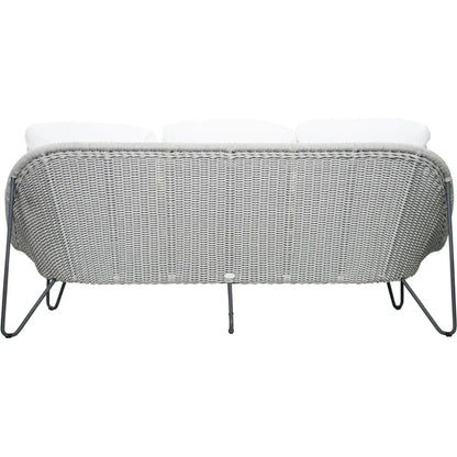 Azores 3 Seat Sofa - Coconut White Outdoor Couch