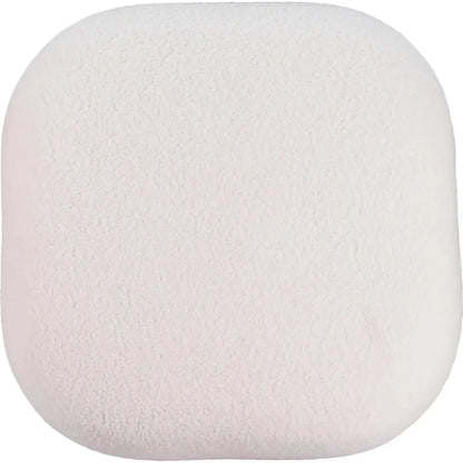 Azua Wood Cream Ottoman