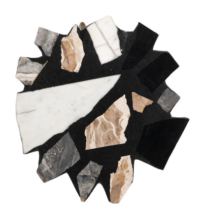 Baia Terrazzo Top Round Side Table