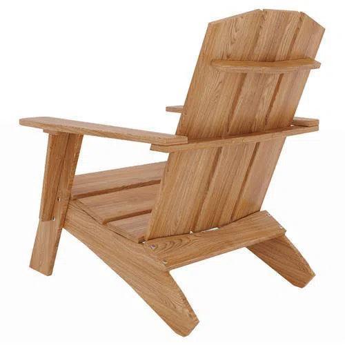 Bainbridge Teak Adirondack Outdoor Lounge Chair