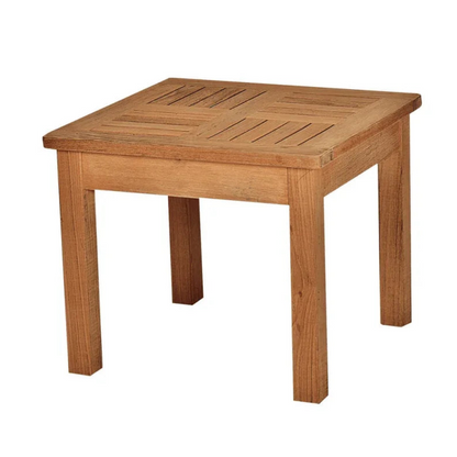 Bainbridge Teak Patio Adirondack Lounge Set 3PC