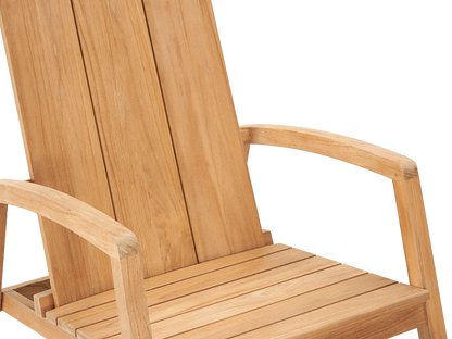 Bainbridge Teak Patio Rocking Armchair