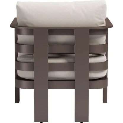 Bal Harbor White Arm Chair