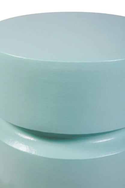 Balance Glazed Ceramic Patio Stool