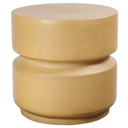 Balance Glazed Ceramic Patio Stool