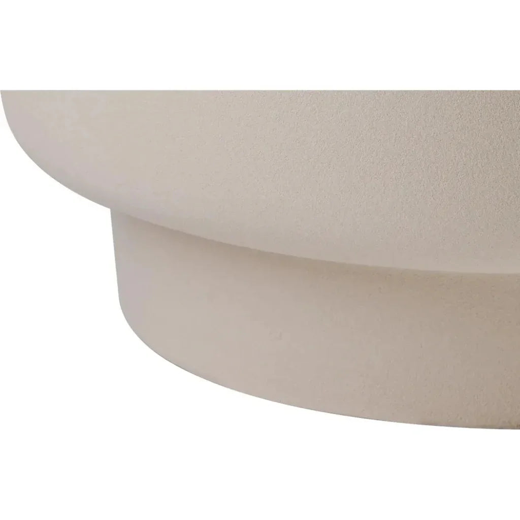 Balance Garden Stool 16" - Ceramic Outdoor End Table
