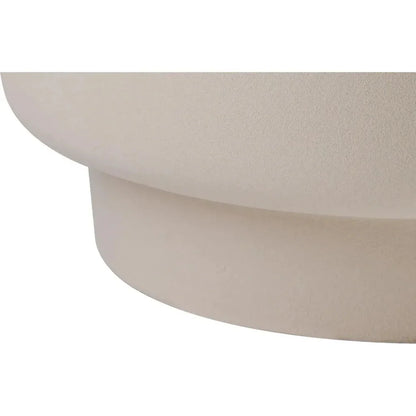Balance Garden Stool 16" - Ceramic Outdoor End Table