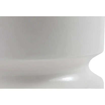 Balance Garden Stool 18" - White Outdoor End Table