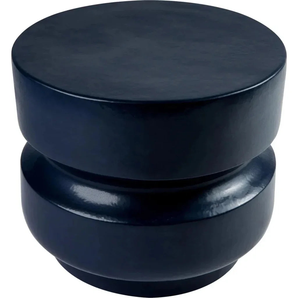 Balance Stool/Accent Table 18" - Blue Outdoor End Table