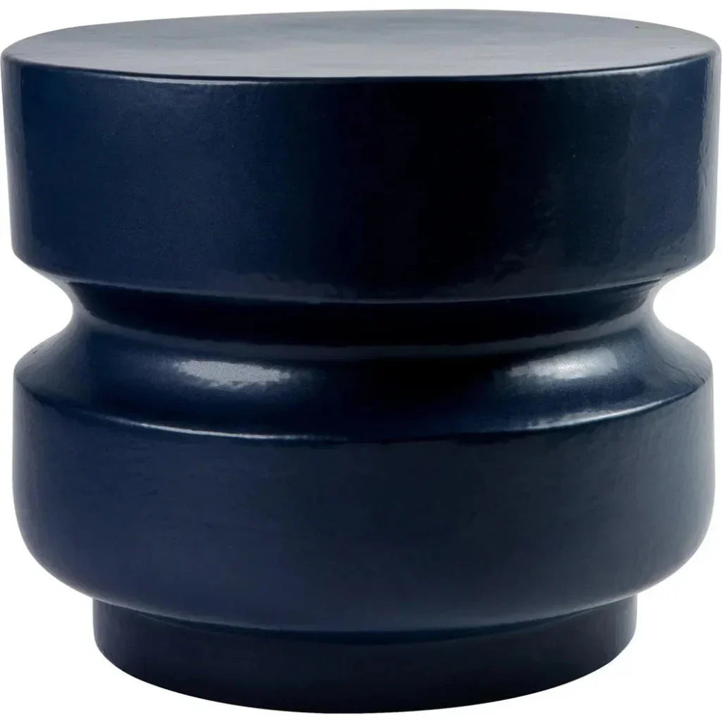 Balance Stool/Accent Table 18" - Blue Outdoor End Table