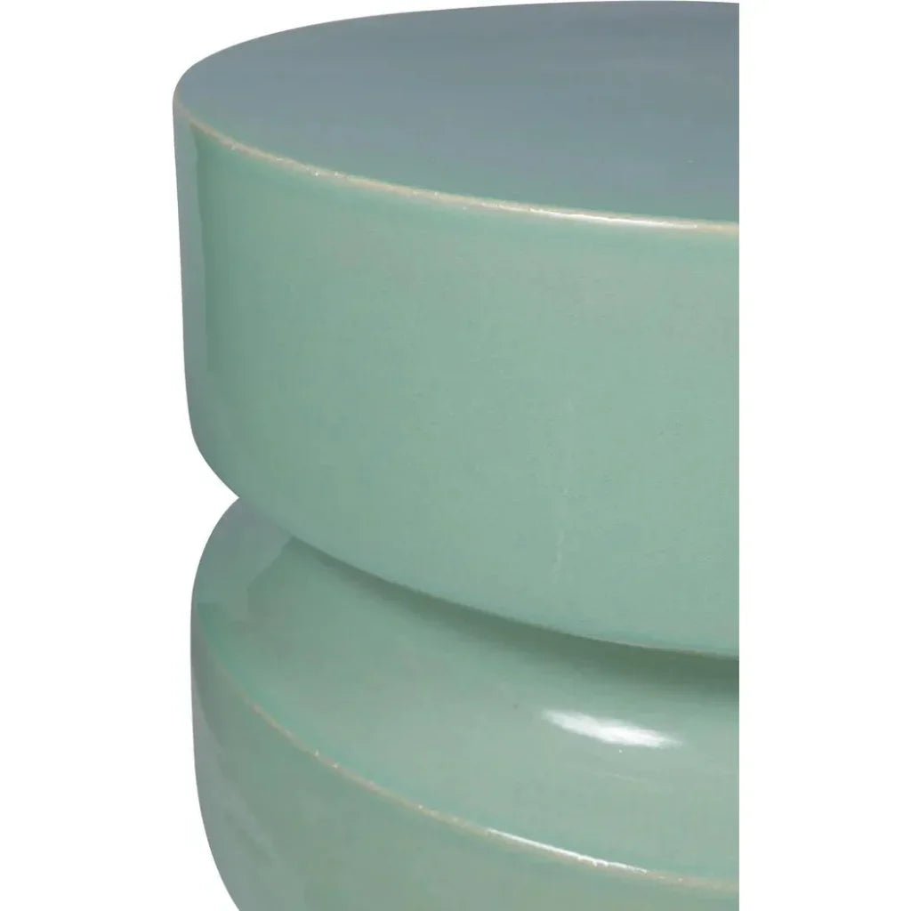 Balance Stool/Accent Table 18" - Mint Outdoor End Table