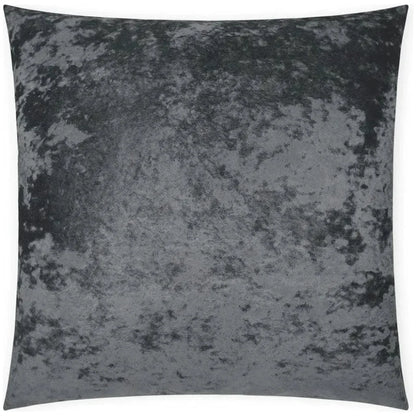 Ballet Charcoal Solid Grey Large Throw Pillow Insert