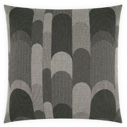 Balutto Black Throw Pillow