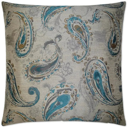 Bancroft Turquoise Blue Throw Pillow Insert