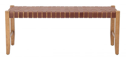 Bandani Leather Bedroom Bench