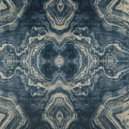 Banding Indigo Blue Throw Pillow With Insert