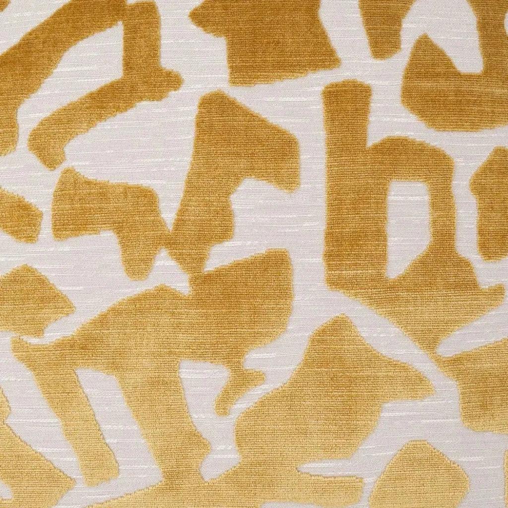 Banksy Honey Abstract Gold Large Throw Pillow Insert