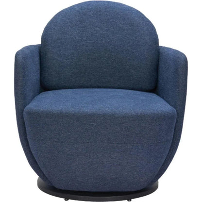 Bant Blue Swivel Arm Chair