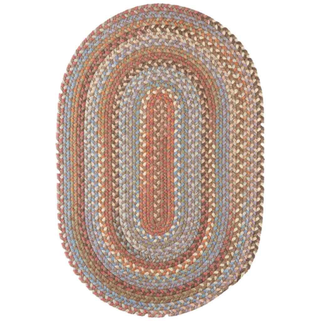 Bar Harbor Braided Oval Reversible Area Rugs