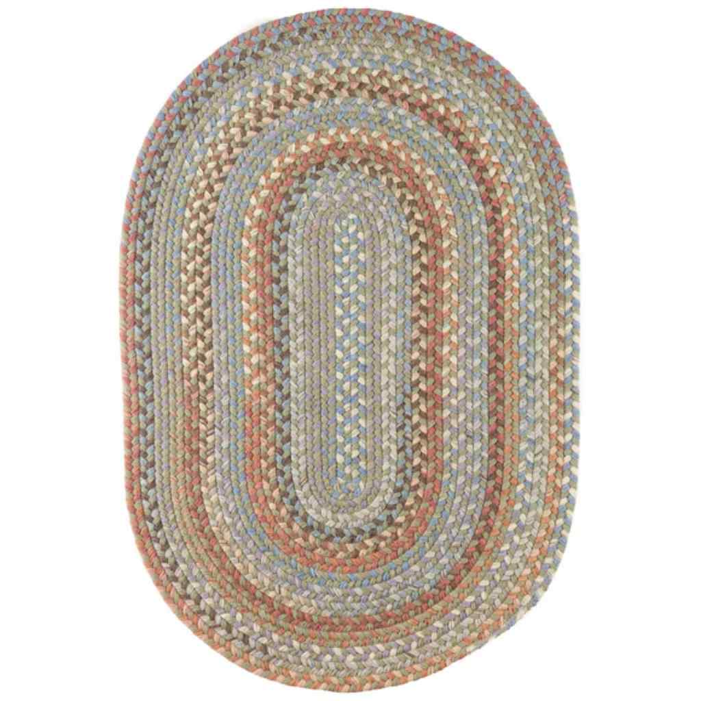 Bar Harbor Braided Oval Reversible Area Rugs