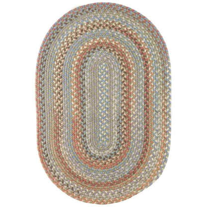 Bar Harbor Braided Oval Reversible Area Rugs
