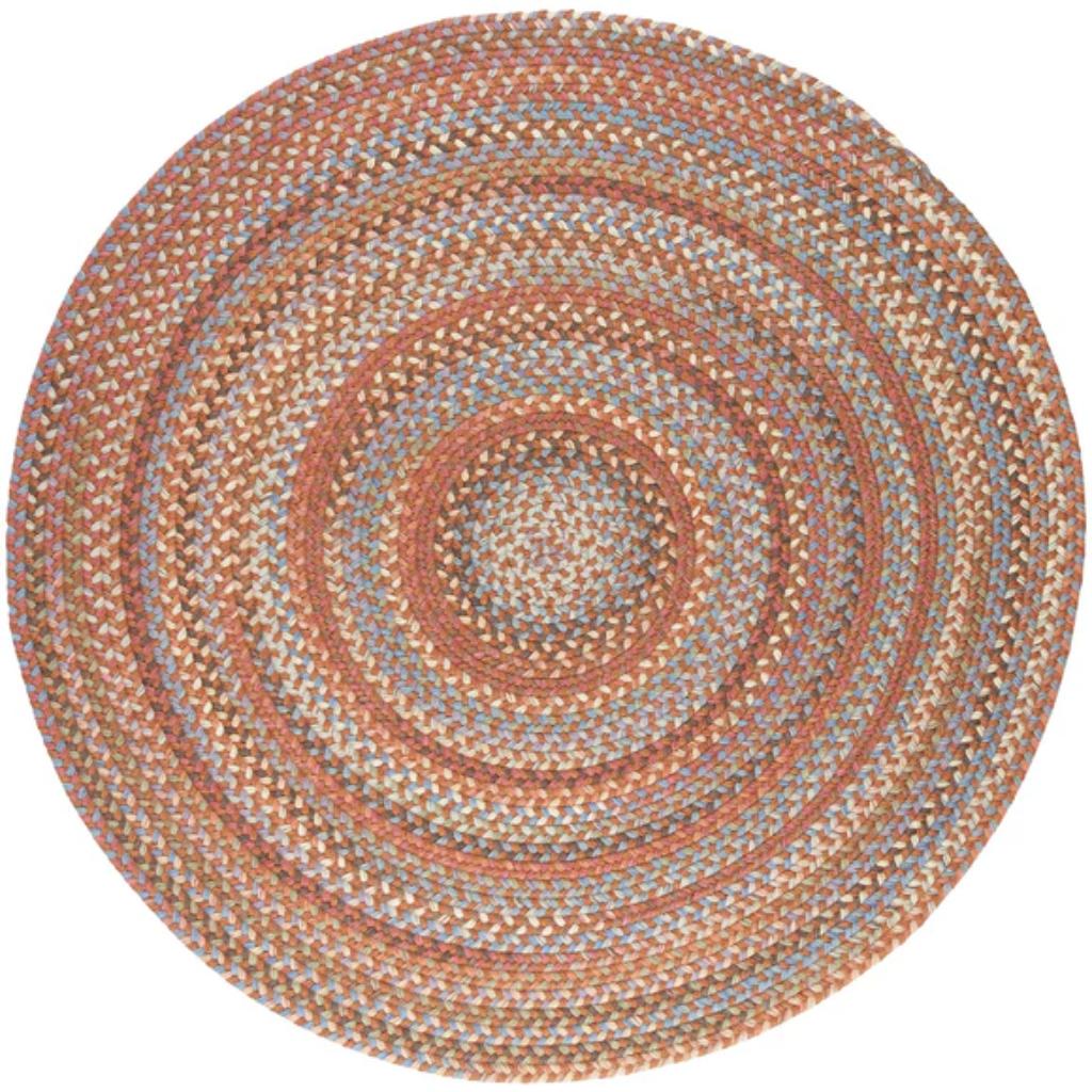 Bar Harbor Braided Round Reversible Area Rugs