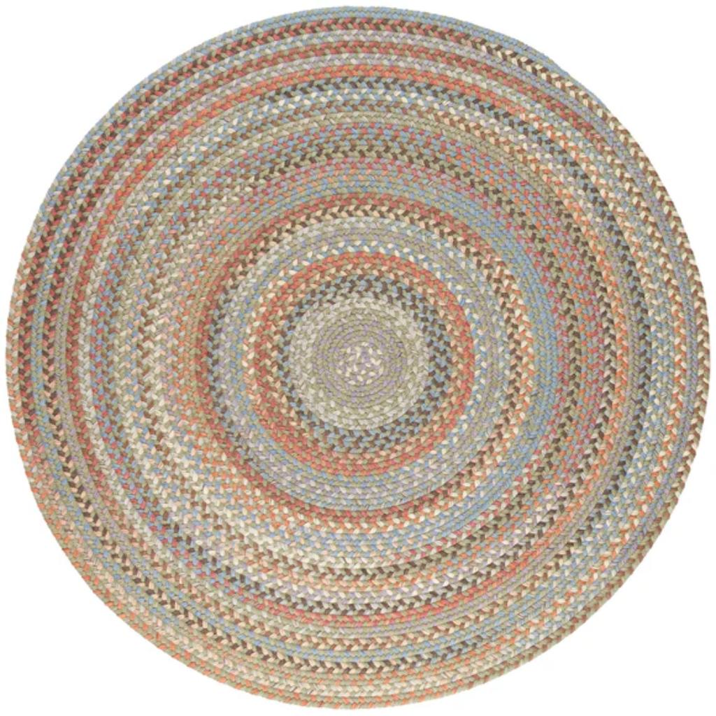 Bar Harbor Braided Round Reversible Area Rugs
