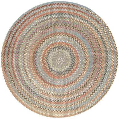 Bar Harbor Braided Round Reversible Area Rugs