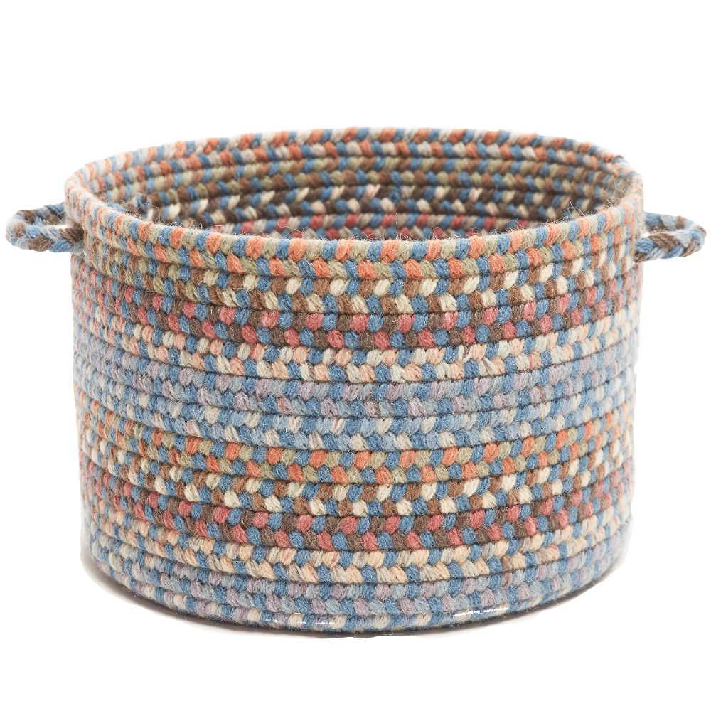 Bar Harbor Wool Braided Handmade Basket