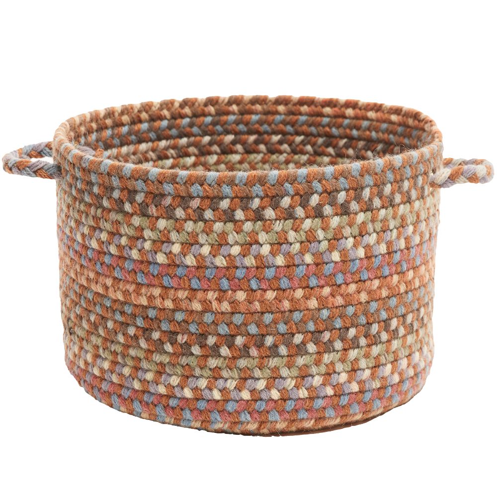 Bar Harbor Wool Braided Handmade Basket